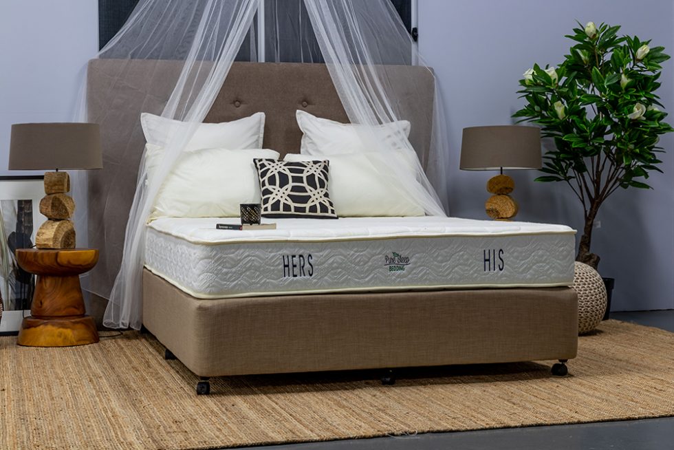 pure sleep mattress bed room set